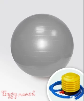 Гимнастический мяч с насосом (65 см)